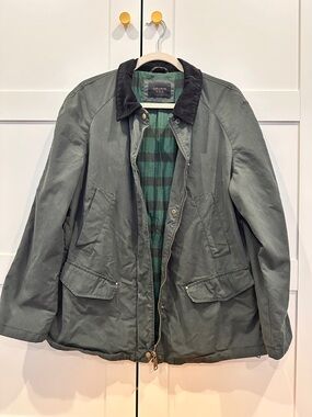 Zara Waxed cotton Jacket women’s S/M
